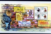 2007 Ireland Celtic Cats (Fat Cat, Celtic Tigress, Cool Cats &amp; Kilkenny Cat) Commemorative Stamps Miniature Sheet Mint ever Hinged (MNH)