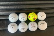 (8) Callaway Chromesoft golf balls