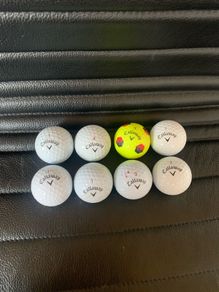 (8) Callaway Chromesoft golf balls