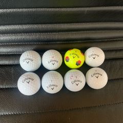 (8) Callaway Chromesoft golf balls