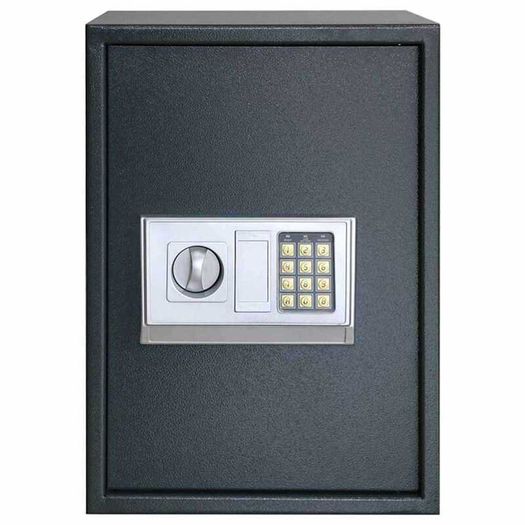 Digital Safe with Lock Dark grey