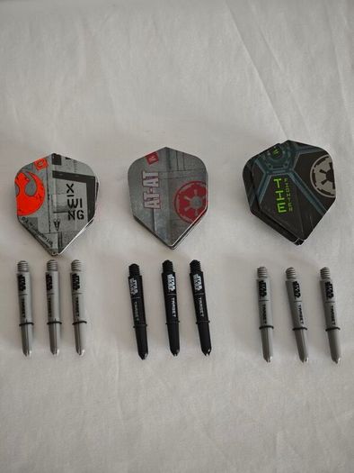 Target Darts Job Lot Flights, Shafts, Stand, Star Wars, More