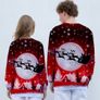 Men's Xmas Mens Ladies Christmas Jumper T Shirt Womens Top Sweatshirt Sweater Long Sleeve Image 4