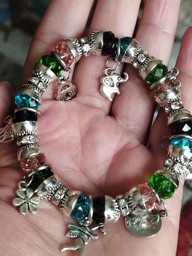 Beautiful charm bracelet.
