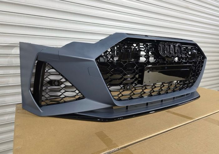 Front Bumper for Audi A6 S6 C8 19- 24 RS6 honeycomb style