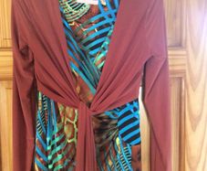 New maxi dress & Matching wrap cardigan