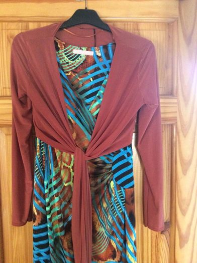 New maxi dress & Matching wrap cardigan