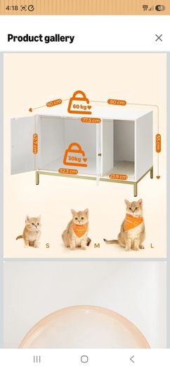 Cat litter enclosure brand new boxed