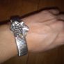 Upcycled Flower bracelet Image 2