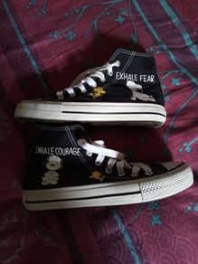 Snoopy and woodstock yoga high tops - size 37