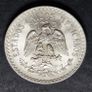 Excellent 1944 M Silver Mexico Un Peso coin Image 3
