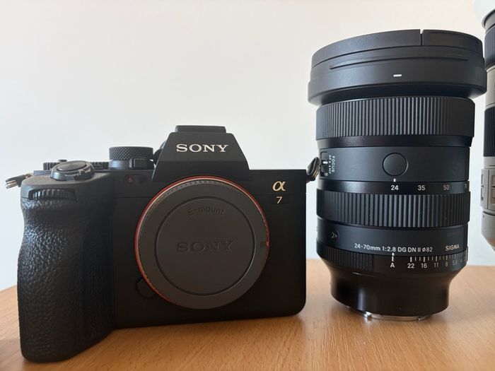 Sony a7 IV, Sigma 24-70 DG DN II F2.8, Sony 70-200 FE 4 Macro G OSS II, Shimoda Explore V2 30L, Freewell filters