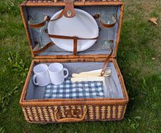 Picnic Basket Used But Nice