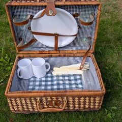 Picnic Basket Used But Nice