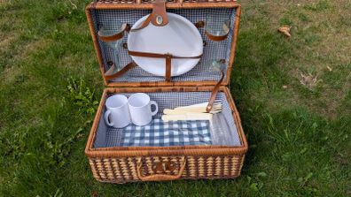 Picnic Basket Used But Nice