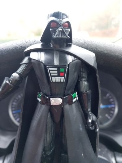 Vintage Darth Vader Action Figure 12" Star Wars Collector Series Figure 1996 Kenner Animated Series Figurine kids Collectable