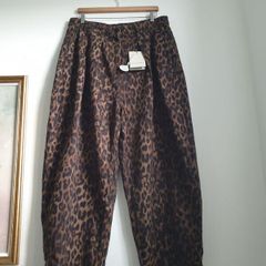 Allsaints Leopard Print Barrel Leg Jeans Size Uk 16