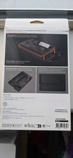 Hyundai Ioniq 5 Spigen Tray