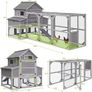 Large Chicken Coop 6 8 Birds Outdoor Waterproof Chicken Shack Image 3