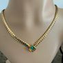 Gold tone necklace Image 2
