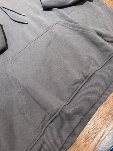 Grey Loose Fit Hoodie (size XXL)