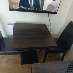 table and chairs