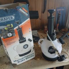 Draper manual pressure brake bleeder 2l