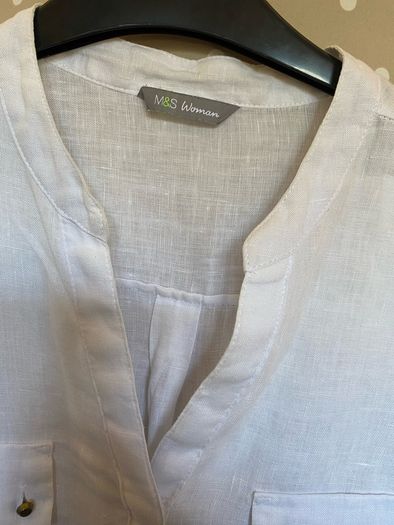M&S Linen Blouse size 18
