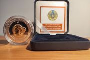 Kazakhstan 500 Tenge 2007 Silver / Au gilded 'Gold of Nomads - SEAL RING' Box/CoA