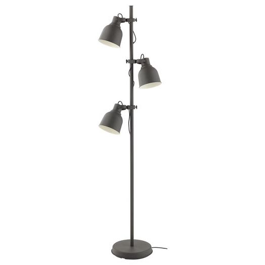 IKEA HEKTAR Floor Lamp (3-Spot Each) Dark Grey