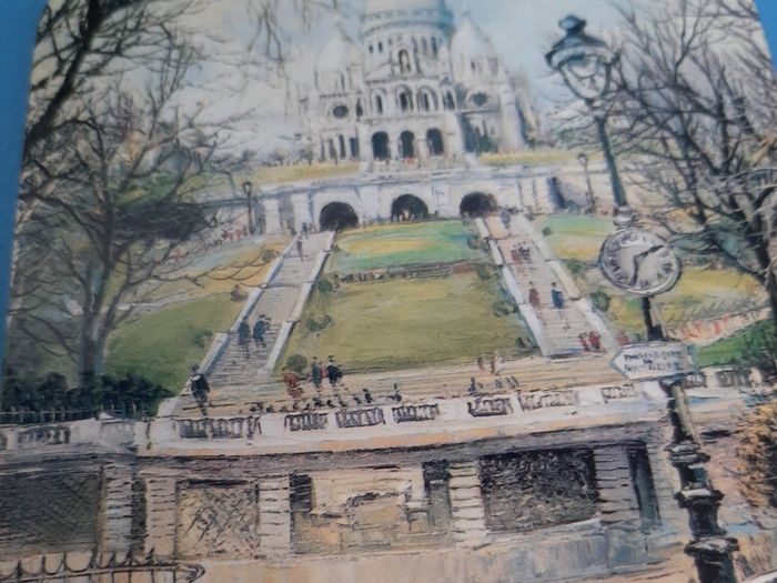 New vintage coasters Parisx6 in packaging
