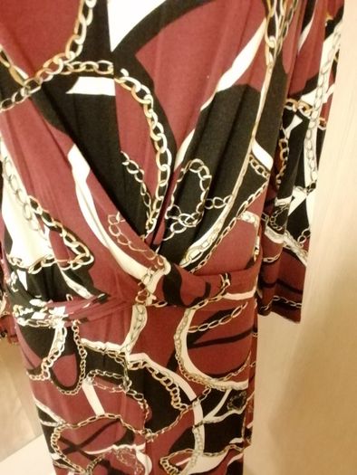 Women's Chain Paisley Print REDUCED Dress Size 16