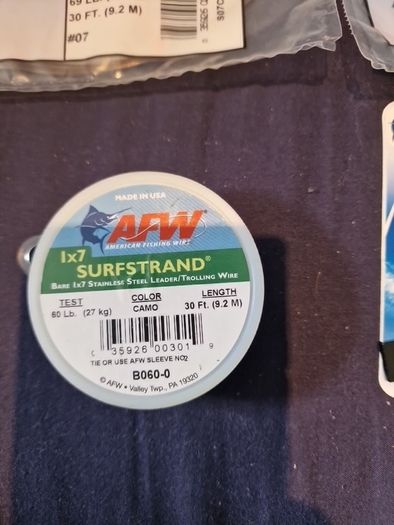 afw fishing tool and wires