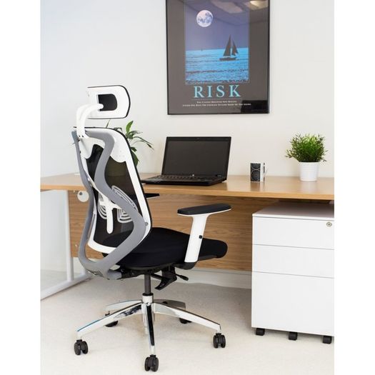 Maldini High Back Mesh Chair with headrest