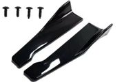 Universal rear bumper side skirt extension