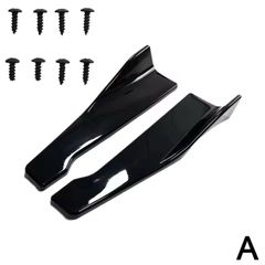 Universal rear bumper side skirt extension