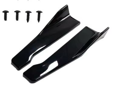 Universal rear bumper side skirt extension