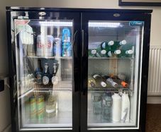 Unifrost Double Door Back Bar Cooler Drinks Fridge Pristine Condition