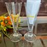 Vintage Italian Crystal Caffe Galliano Tapered Footed Liqueur Glasses Image 4