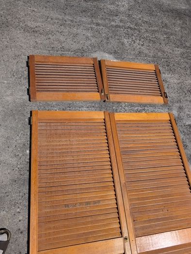 Vented wardrobe doors