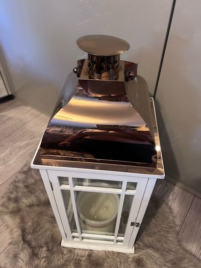 wood lantern