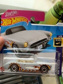 hot wheels 1956 Corvette Barbie edition