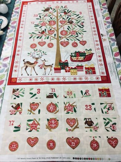 Advent calendar Panel