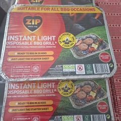 Instant Light BBQ x 3