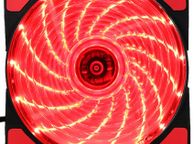 main image for ad 120mm case fan, gaming pc fan red