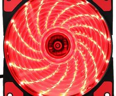 120mm case fan, gaming pc fan red