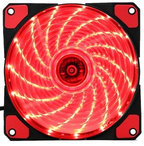120mm case fan, gaming pc fan red
