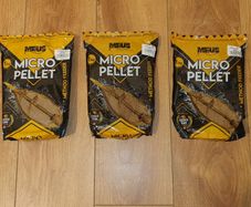 NEW - 3 x 1kg MEUS 2mm Pellets - Carp Tench Bream Roach Feeder Method Groundbait Pellet