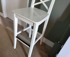 Ikea Rosentorp Bar Stool White