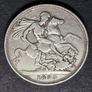 Great Britain 1893 Silver Crown Coin Image 2